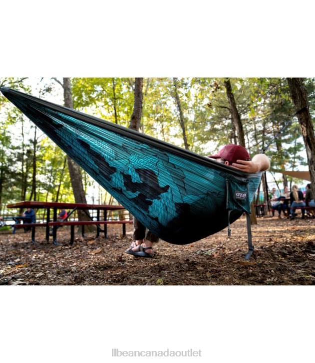 Camping Furniture Mantra/Gold H8XZ1653 ENO DoubleNest Hammock Print Unisex L.L.Bean