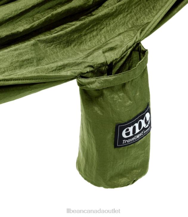 Camping Furniture Moss H8XZ1771 ENO Travel Nest Hammock/Strap Combo Unisex L.L.Bean
