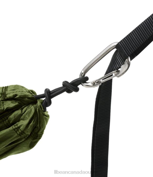 Camping Furniture Moss H8XZ1771 ENO Travel Nest Hammock/Strap Combo Unisex L.L.Bean