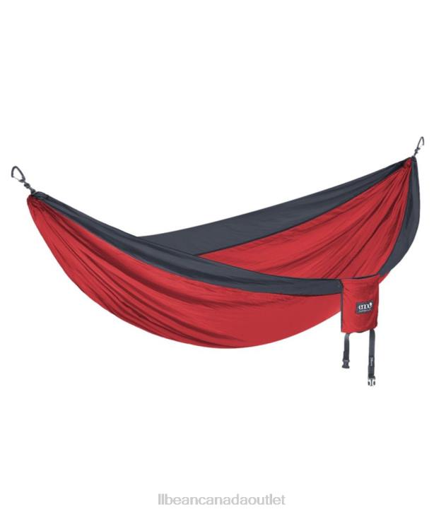 Camping Furniture Red/Charcoal H8XZ5289 ENO DoubleNest Hammock Unisex L.L.Bean