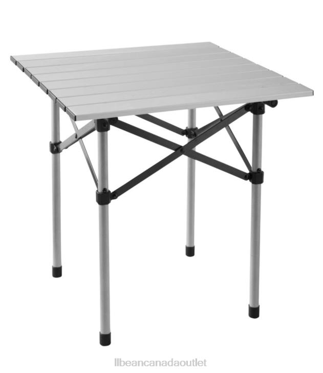 Camping Furniture Gray H8XZ1520 18-Inch Base Camp Side Table Unisex L.L.Bean