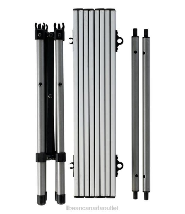 Camping Furniture Gray H8XZ1520 18-Inch Base Camp Side Table Unisex L.L.Bean