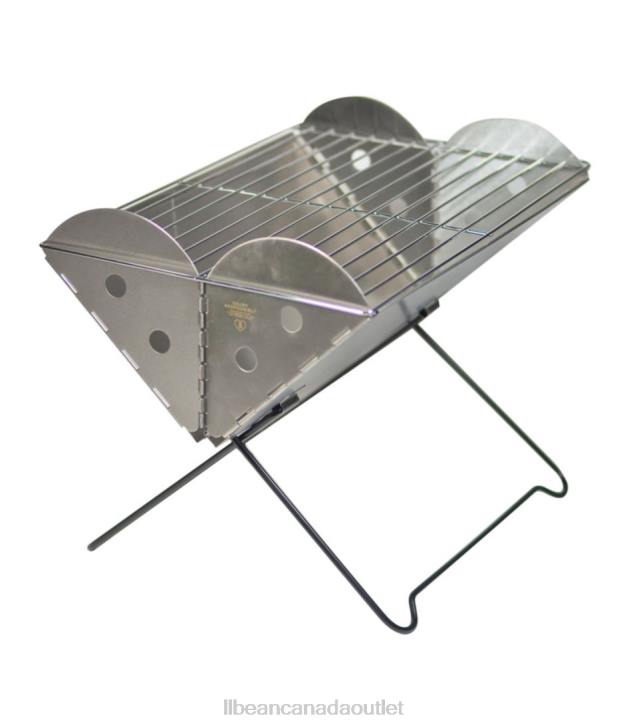 Camping Kitchen Stainless H8XZ1779 Flatpack Grill And Firepit Unisex L.L.Bean