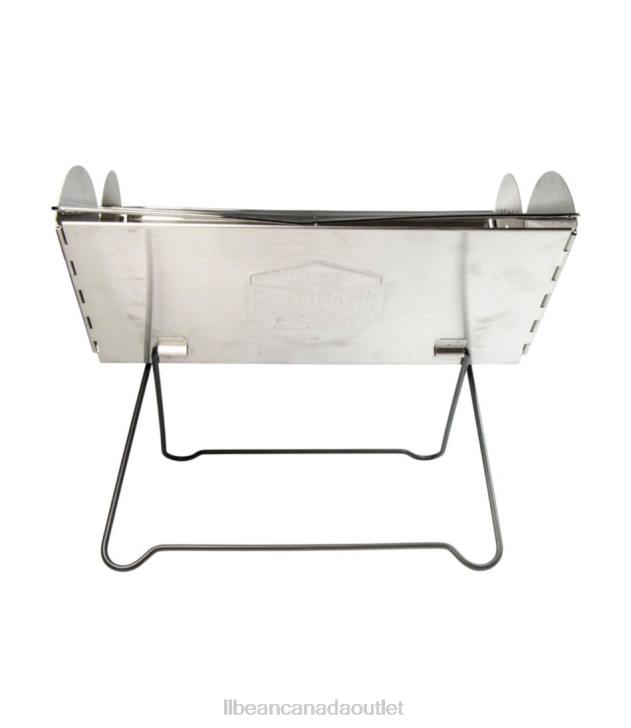 Camping Kitchen Stainless H8XZ1779 Flatpack Grill And Firepit Unisex L.L.Bean