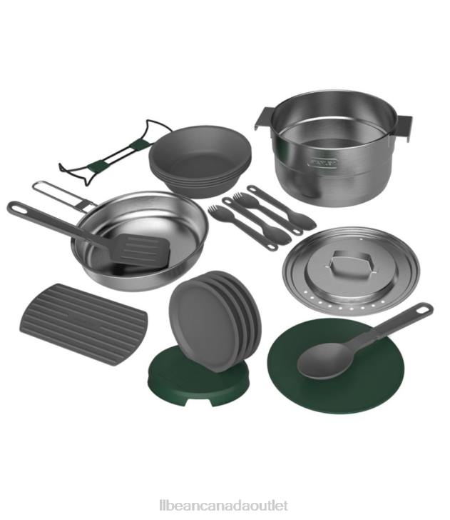 Camping Kitchen Stainless Steel H8XZ2276 Stanley Base Camp Cook Set Unisex L.L.Bean
