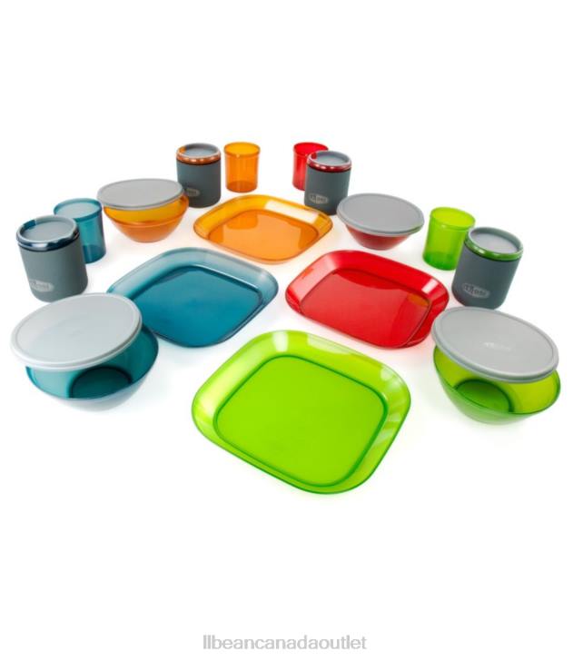 Camping Kitchen Multi H8XZ1834 GSI Infinity Four-Person Deluxe Table Set Unisex L.L.Bean