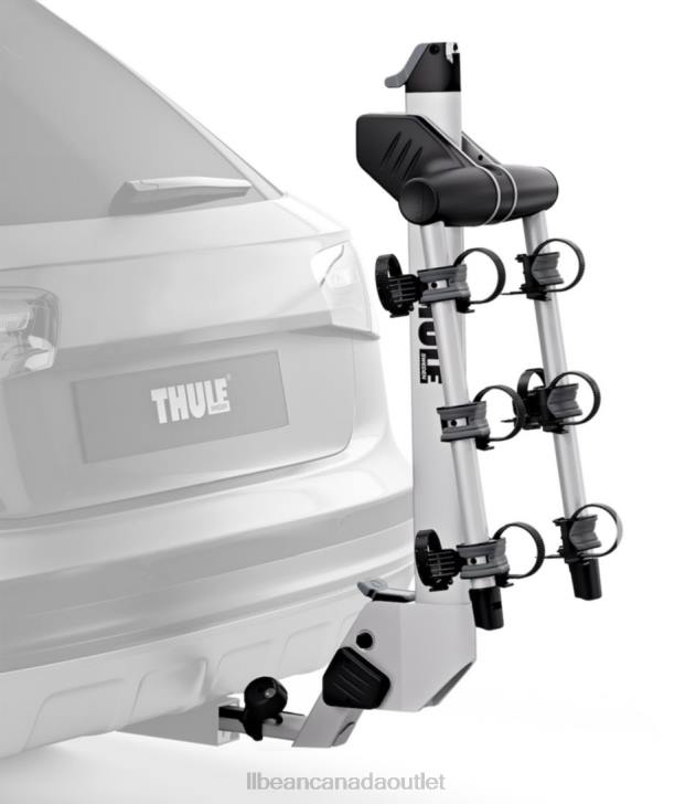 Outdoor Equipment Black/Aluminum H8XZ2137 Thule Helium Pro 3 9043 Hitch-Mount Bike Carrier Unisex L.L.Bean