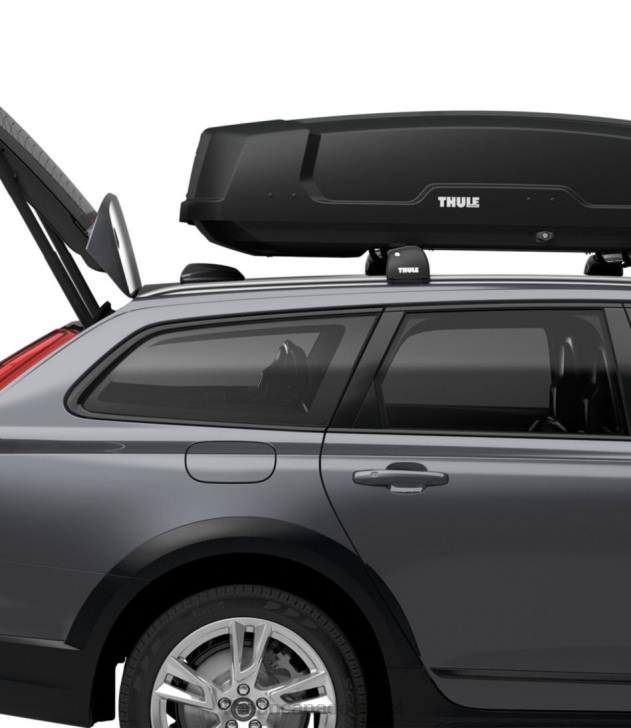 Outdoor Equipment Black H8XZ1503 Thule Force XT Sport Roof Box Unisex L.L.Bean