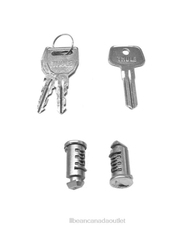 Outdoor Equipment Silver H8XZ1816 Thule One-Key System Locks Unisex L.L.Bean