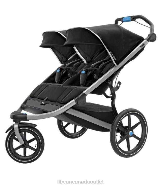 Outdoor Equipment Black H8XZ1472 Thule Urban Glide 2 Double Stroller Unisex L.L.Bean