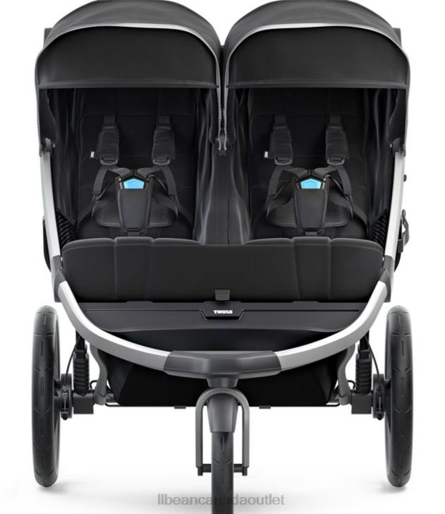 Outdoor Equipment Black H8XZ1472 Thule Urban Glide 2 Double Stroller Unisex L.L.Bean