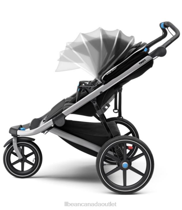 Outdoor Equipment Black H8XZ1472 Thule Urban Glide 2 Double Stroller Unisex L.L.Bean