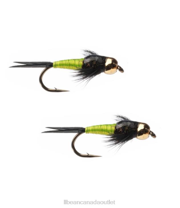 Fishing Chartreuse H8XZ5374 Barr's Gold Bead Copper John Unisex L.L.Bean