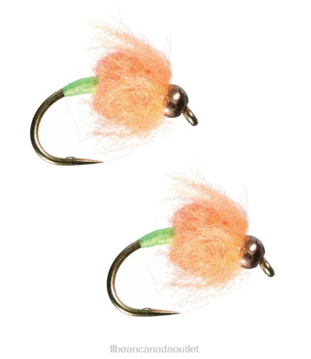 Fishing Orange H8XZ2052 Bead Head Egg Gorman 2 Pack Unisex L.L.Bean