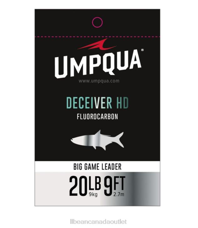 Fishing Clear H8XZ2208 Umpqua Deceiver HD Big Game Fluorocarbon Leader Unisex L.L.Bean