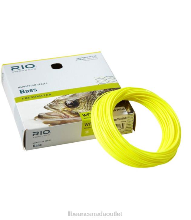 Fishing Yellow H8XZ1991 Rio Mainstream Bass/Pike/Panfish Fly Line Unisex L.L.Bean