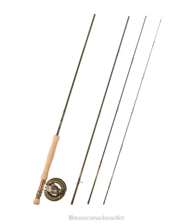 Fishing Brown H8XZ2311 Euro Fly Rod Outfit Unisex L.L.Bean x Double L