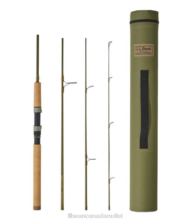 Fishing Pearl Green H8XZ1408 Travel Spin Rod 4 pc. Unisex L.L.Bean