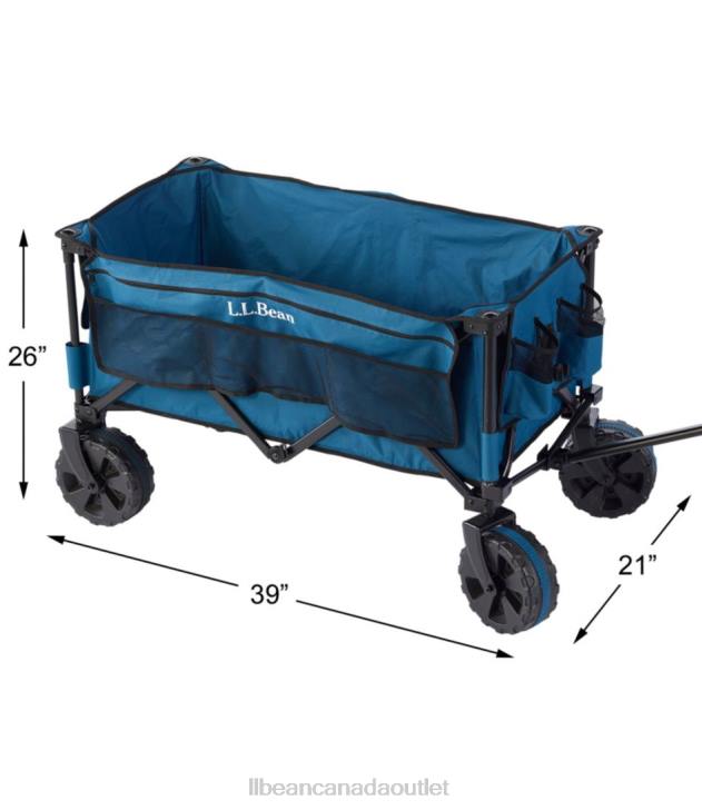 Games & Recreation Blue H8XZ1225 Collapsible Wagon Unisex L.L.Bean
