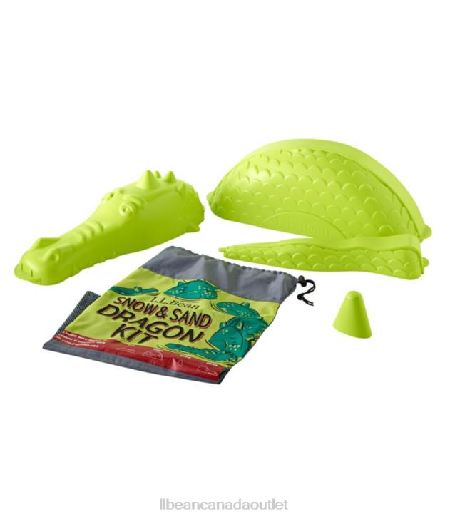 Games & Recreation Green H8XZ1868 Snow and Sand Mold Kit Dragon Unisex L.L.Bean