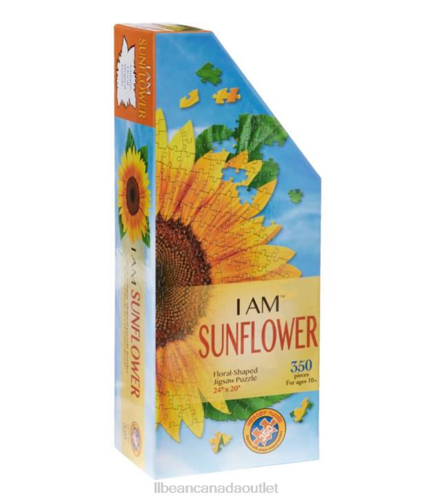 Games & Recreation Multi H8XZ1926 Poster Size Sunflower Puzzle Unisex L.L.Bean