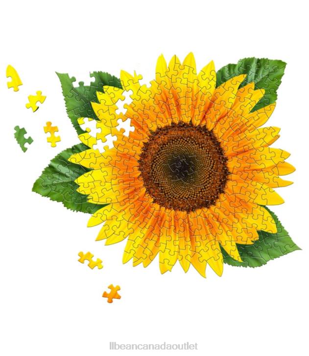 Games & Recreation Multi H8XZ1926 Poster Size Sunflower Puzzle Unisex L.L.Bean