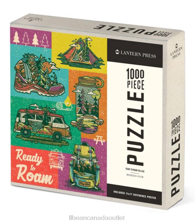 Games & Recreation Multi H8XZ2001 Ready to Roam Puzzle Unisex L.L.Bean