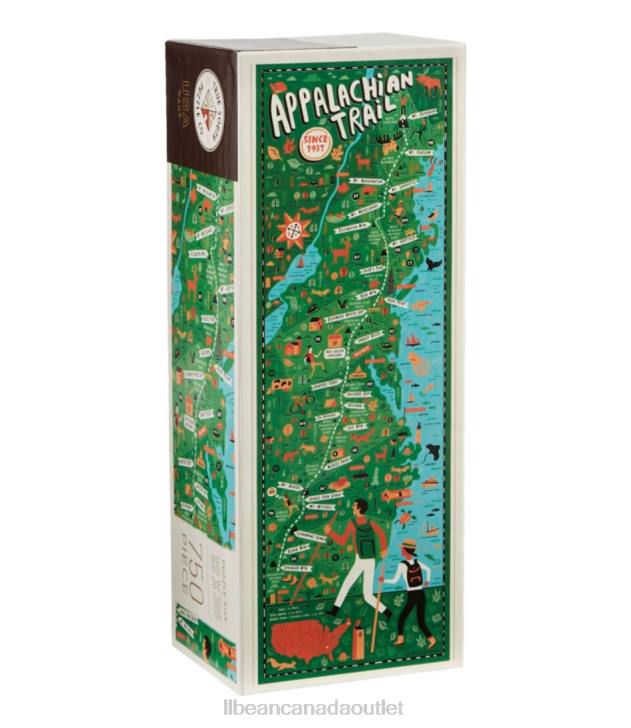 Games & Recreation Multi H8XZ2083 Appalachian Trail Puzzle Unisex L.L.Bean