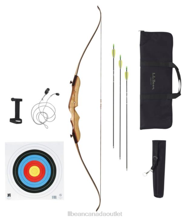 Games & Recreation Natural Wood H8XZ1448 Family Archery Set Unisex L.L.Bean