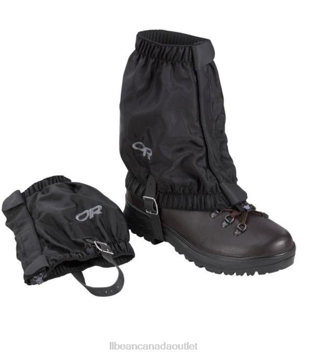 Outdoor Equipment Black H8XZ1805 Outdoor Research Rocky Mountain Low Gaiters Unisex L.L.Bean