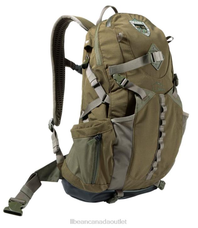 Outdoor Equipment Dark Olive H8XZ1233 Maine Warden Day Pack Unisex L.L.Bean