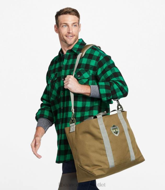 Outdoor Equipment Olive Drab H8XZ1483 Maine Warden\'s Tote Bag Unisex L.L.Bean