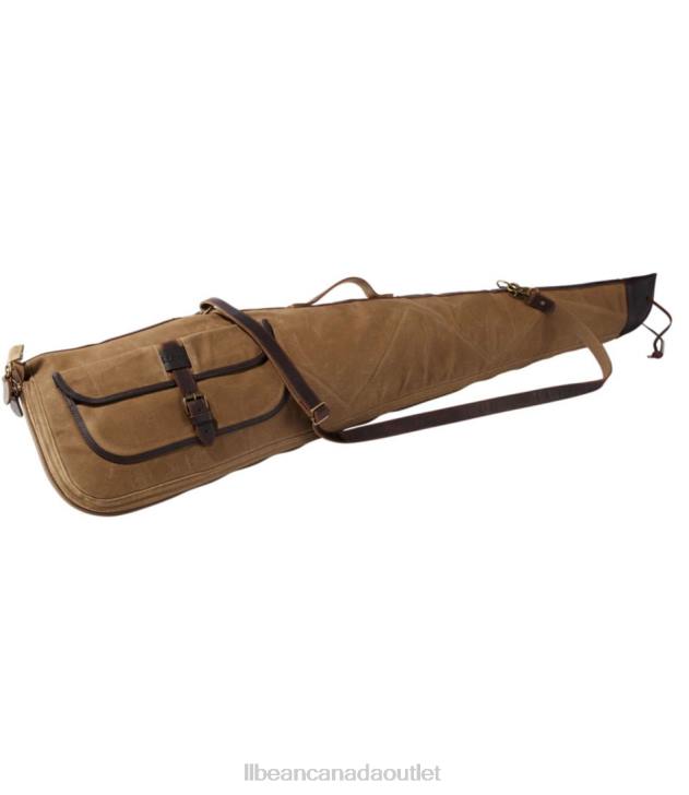 Outdoor Equipment Maple Brown H8XZ1732 Waxed-Cotton Shotgun Case Unisex L.L.Bean x Double L