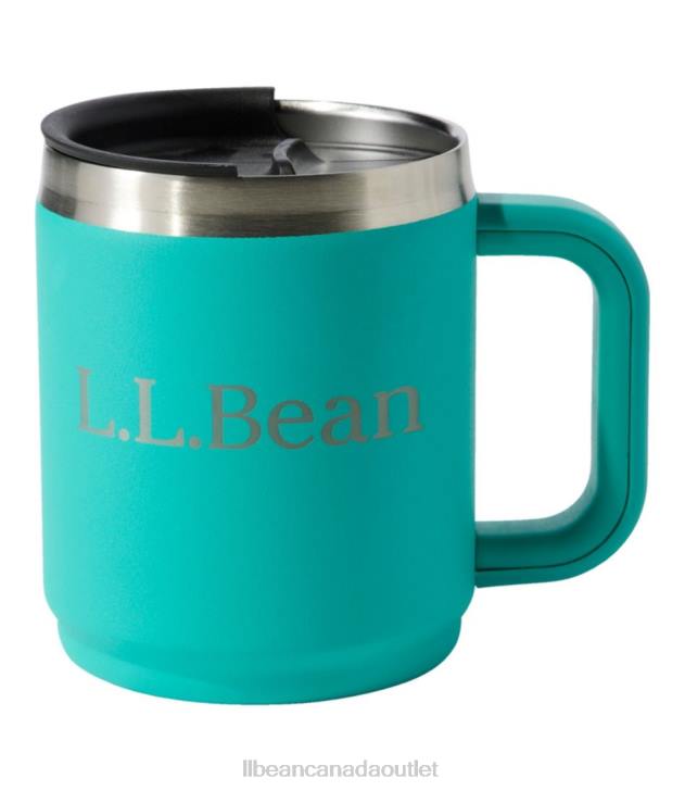 Outdoor Accessories Tropical Aqua H8XZ6713 Double-Wall Camp Mug Unisex L.L.Bean x Double L