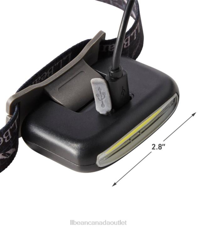 Outdoor Accessories Black/Alloy Gray H8XZ1919 Trailblazer Rechargeable Headlamp Unisex L.L.Bean