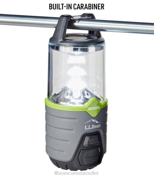 Outdoor Accessories Black/Gray H8XZ1612 Trailblazer 300 Rechargeable Lantern Unisex L.L.Bean