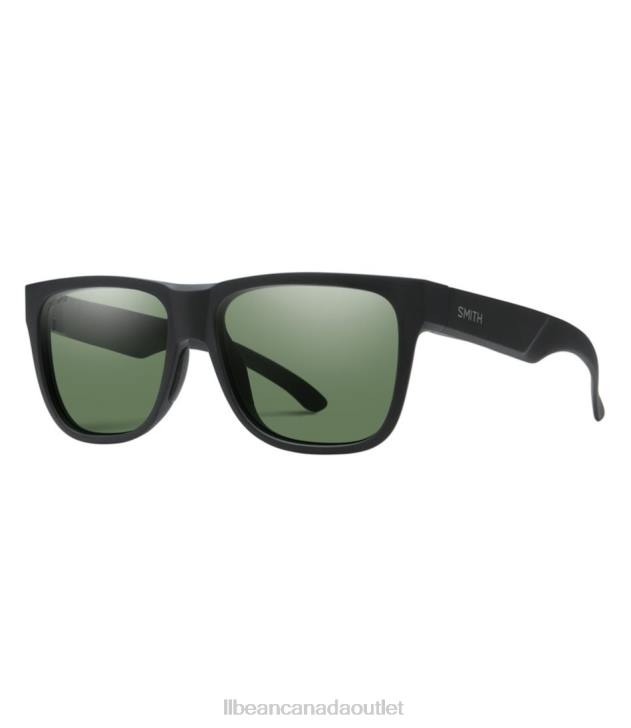 Outdoor Accessories Matte Black/Polar Gray Green H8XZ3583 Smith Lowdown 2 ChromaPop Polarized Sunglasses Unisex L.L.Bean