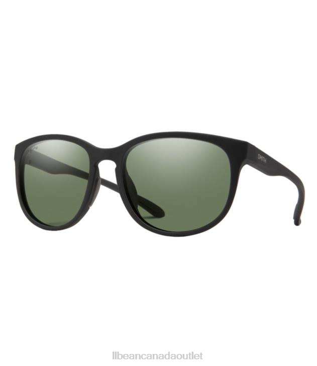 Outdoor Accessories Matte Black/Polar Gray Green H8XZ3586 Smith Lake Shasta ChromaPop Polarized Mirror Sunglasses Unisex L.L.Bean