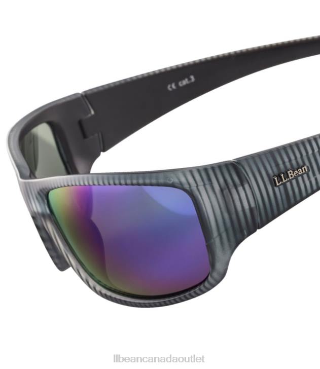 Outdoor Accessories Matte Brown Driftwood/Brown H8XZ513 Polarized Sunglasses Unisex L.L.Bean x Double L