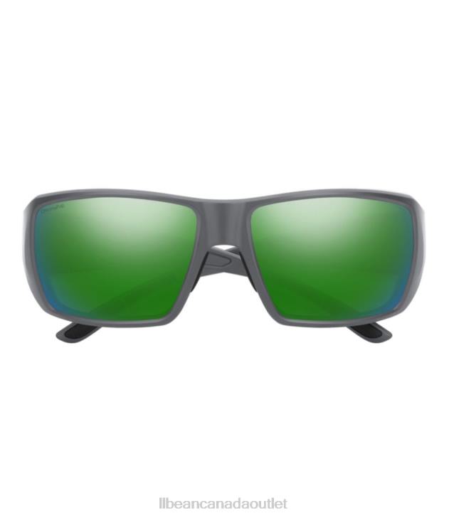 Outdoor Accessories Matte Cement/Polarized Green Mirror H8XZ817 Smith Guide Choice Extra Large ChromaPop Polarized Mirror Sunglasses Unisex L.L.Bean