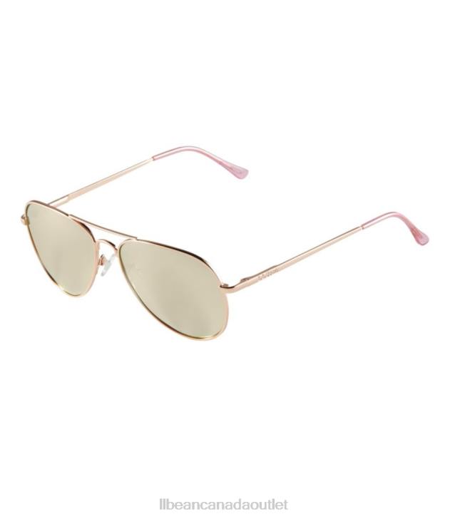 Outdoor Accessories Rose Gold/Brown with Rose Gold Mirror H8XZ559 Seapoint Polarized Sunglasses Unisex L.L.Bean