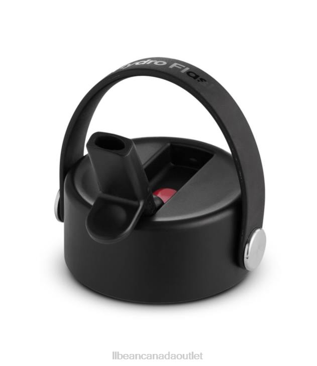 Outdoor Accessories Black H8XZ6734 Hydro Flask Wide Mouth Water Bottle with Flex Straw Cap Unisex L.L.Bean