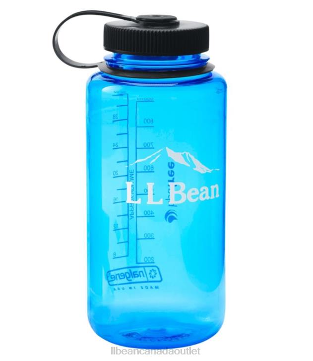 Outdoor Accessories Blue H8XZ4073 Nalgene Sustain Wide Mouth Water Bottle with Logo Unisex L.L.Bean