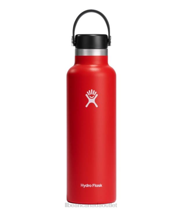 Outdoor Accessories Goji H8XZ4035 Hydro Flask Standard Mouth Water Bottle with Flex Cap Unisex L.L.Bean