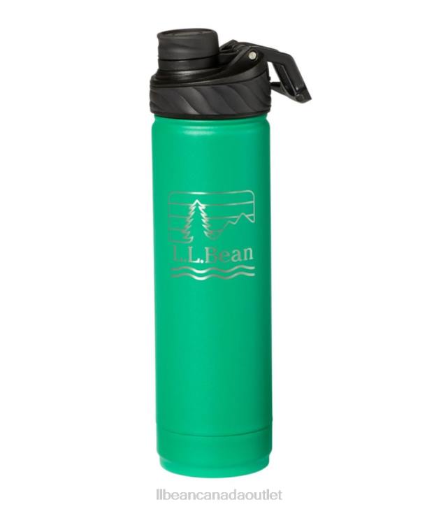 Outdoor Accessories Kelly Green/Woodscene H8XZ1678 Canteen Insulated Water Bottle Unisex L.L.Bean