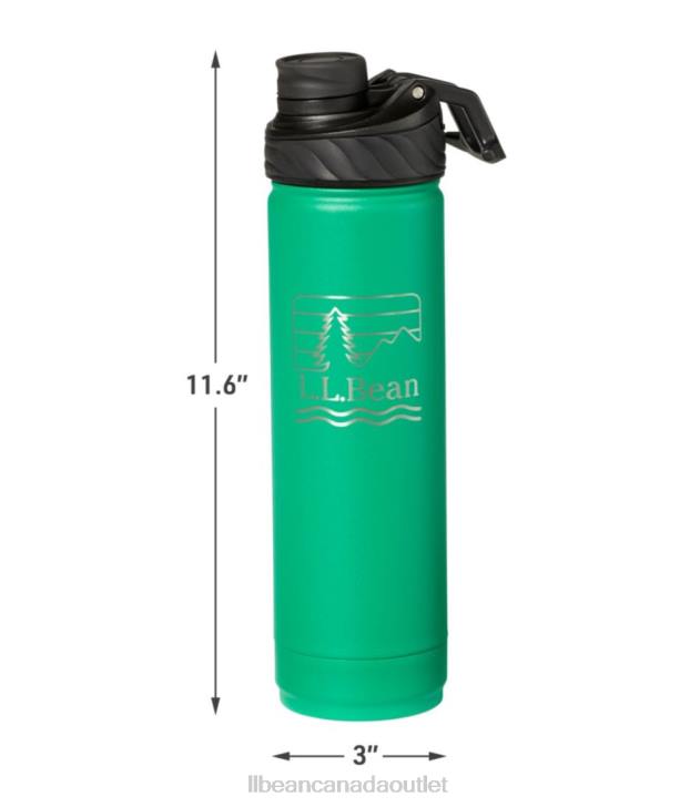 Outdoor Accessories Kelly Green/Woodscene H8XZ1678 Canteen Insulated Water Bottle Unisex L.L.Bean