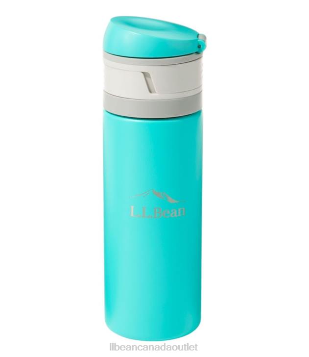 Outdoor Accessories Tropical Aqua H8XZ5342 Pop-Top Insulated Bottle Unisex L.L.Bean
