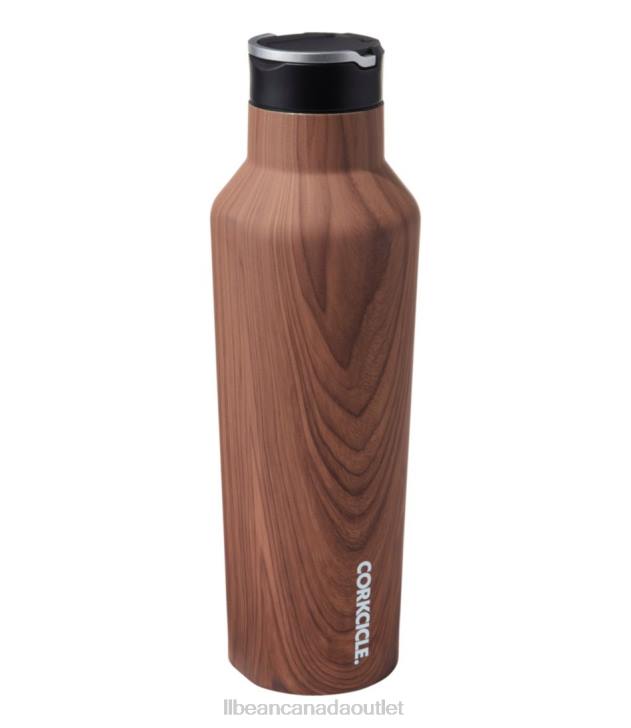 Outdoor Accessories Walnut Wood H8XZ4112 Corkcicle Sports Canteen Unisex L.L.Bean