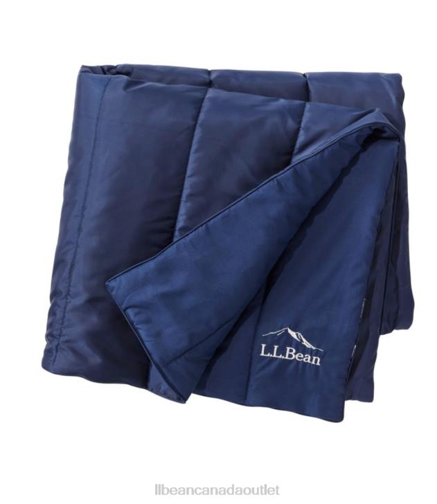Outdoor Equipment Bright Navy H8XZ3851 Stowaway Blanket Unisex L.L.Bean