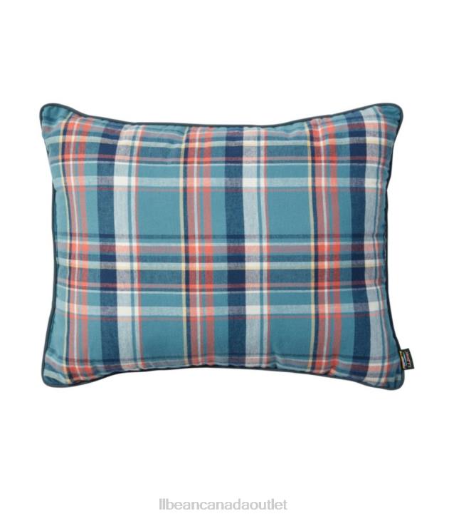 Outdoor Equipment Evening Blue Plaid H8XZ1388 Flannel Camp Pillow Unisex L.L.Bean